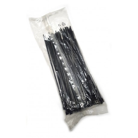 Opaska plastikowa 7.6x450mm czarna GPH VPC 8/450 100szt