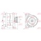 Alternator A6342 210A BMW