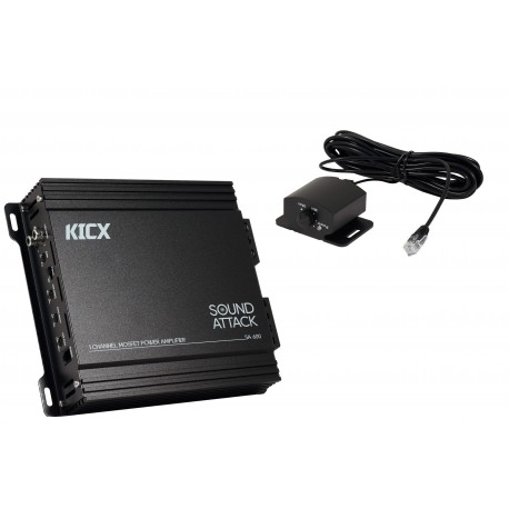 Wzmacniacz KICX SA 600 samochodowy car audio 600W RMS 1CH