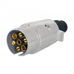 Wtyczka wtyk przyczepy przyczepki aluminiowa alu aluminium LXS19