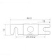 Bezpiecznik MINI ANL 150A ACV 30.3940-150 1szt