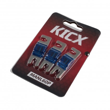 KICX MANL60P bezpieczniki mini ANL 60A 3 sztuki zestaw