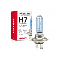 Żarówka H7 12V 55W filtr UV AMIO